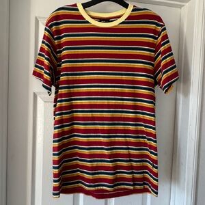 Publish Multicolor Striped Tee